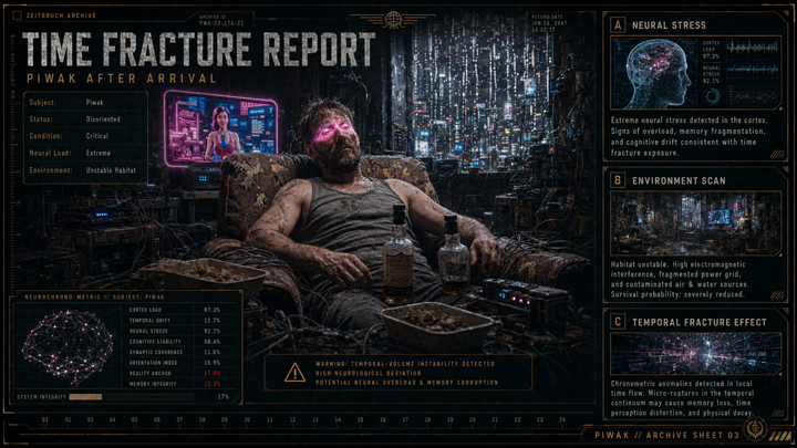 Piwak Incident – Time Fracture Report wallpaper